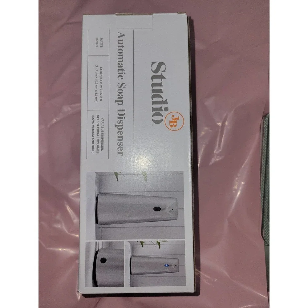 Automatic soap dispenser- nickel